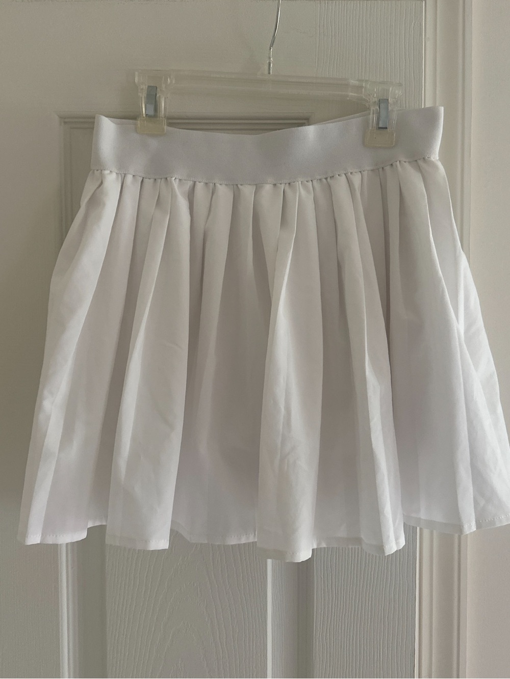 White Skort